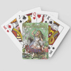 alice cards wonderland hatter rabbit 