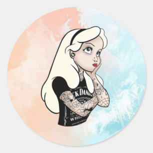 Alice Classic Round Sticker