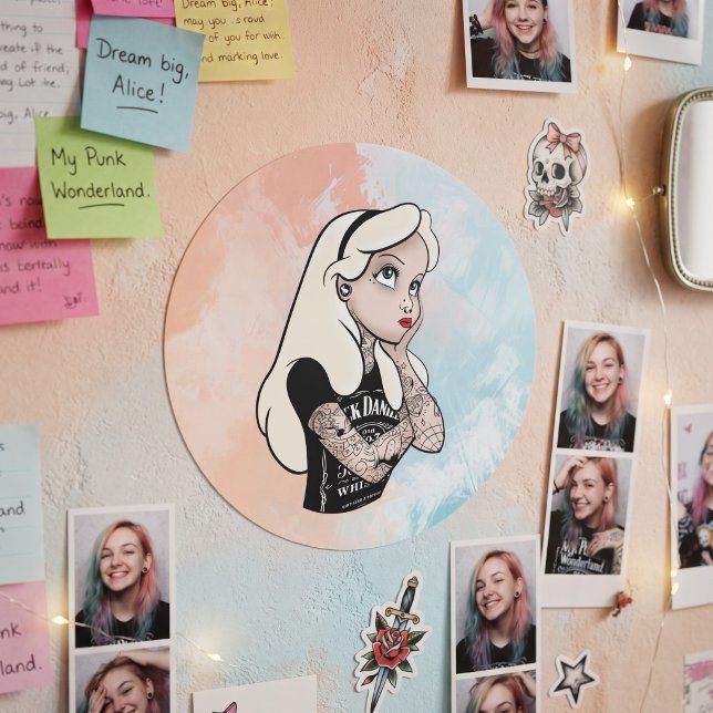 Alice Classic Round Sticker (Creator Uploaded)