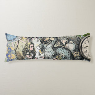 Alice Classic Wonderland Dodo Tenniel Art Body Cushion