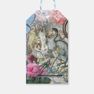 Alice Classic Wonderland Dodo Tenniel Art Gift Tags