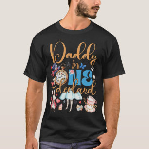 Alice Daddy in ONEderland Birthday Family boy T-Shirt