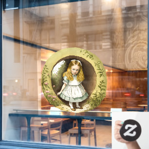 Alice Enters Wonderland - Window Cling
