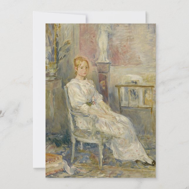 Alice Gamby Dans le Salon | Berthe Morisot (Front)