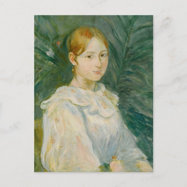 Alice Gamby en Buste | Berthe Morisot Postcard (Front)