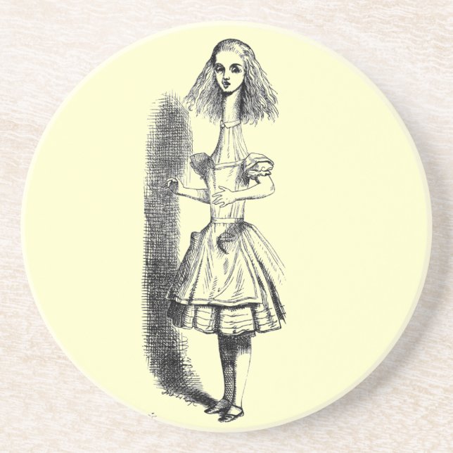 Alice Illustration Coaster (Front)