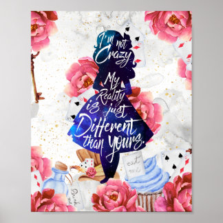 Alice - Im Not Crazy Poster