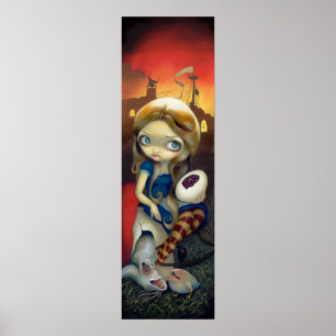 Alice in a Brueghel Vision ART PRINT Wonderland