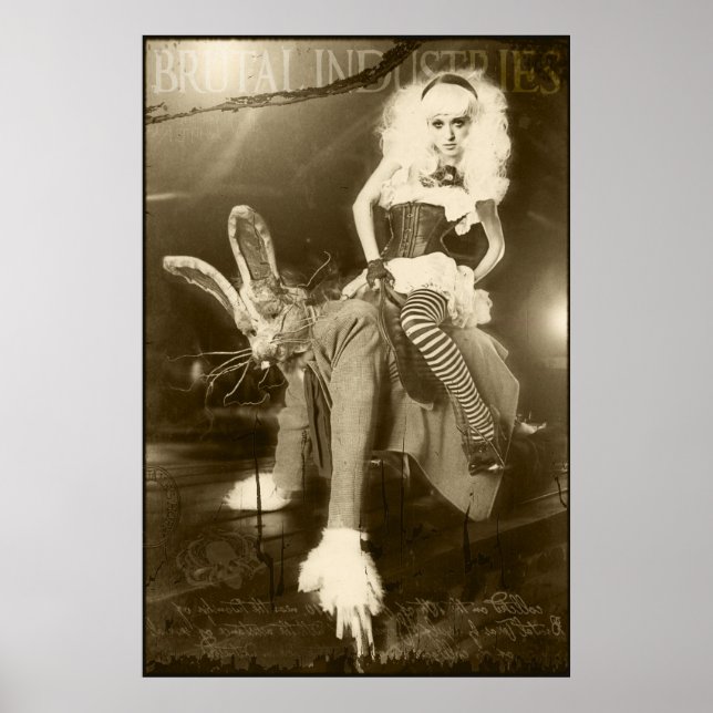 Alice in Brutal Land Poster (Front)