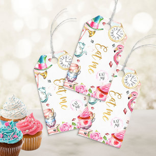 Alice in Onederland Favour Tags