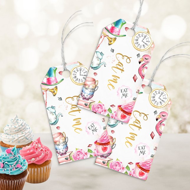 Alice in Onederland Favour Tags  (Creator Uploaded)