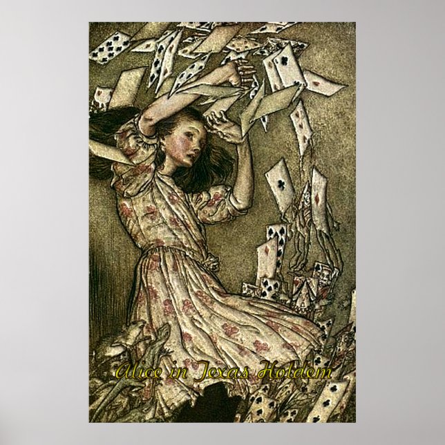 Alice in Texas Holdem Poker Poster (Front)