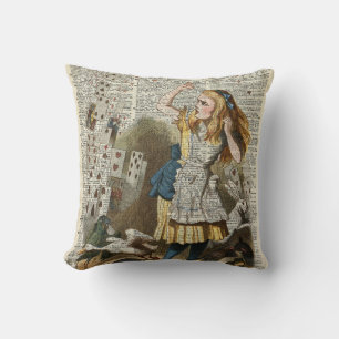 Alice in the wonderland cushion