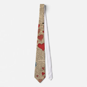 Alice in the Wonderland Eat Me Muffin Tie