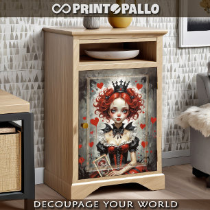 Alice in the Wonderland - The Queen of Hearts  Tissue Paper