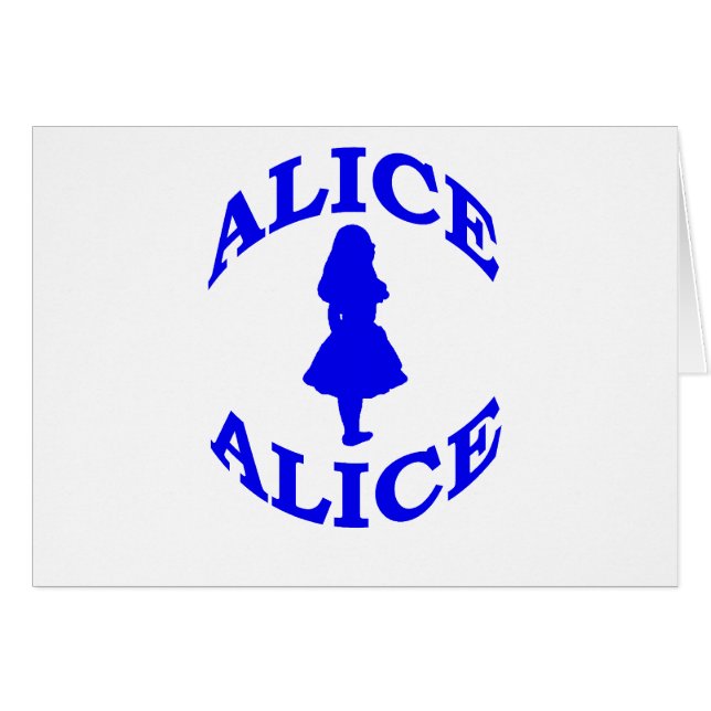 Alice In Wonderland (Front Horizontal)