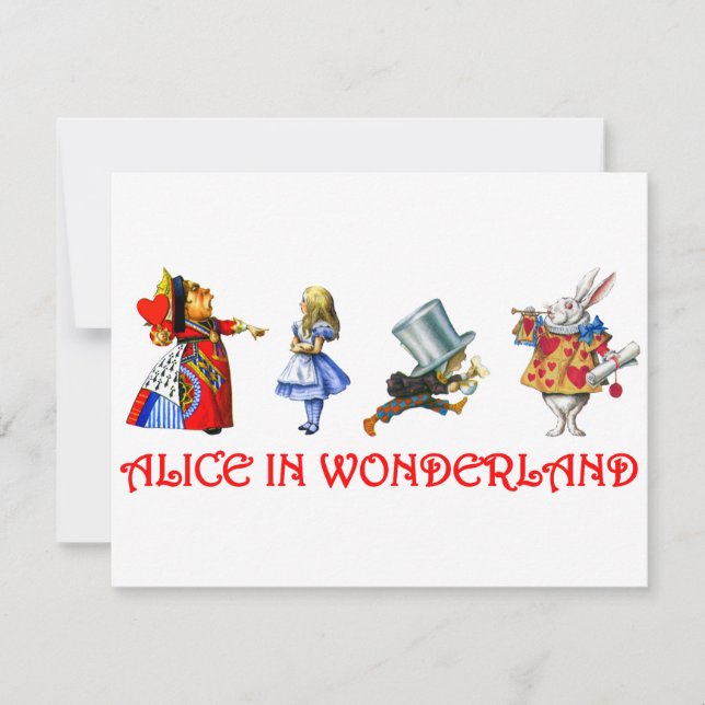 ALICE IN WONDERLAND (Front)