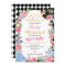 Alice in Wonderland 1st Birthday Invitation