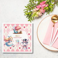 Alice in Wonderland 1st Birthday Onederland 