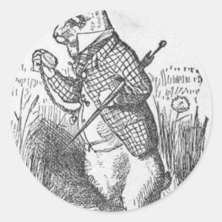 Alice in Wonderland 2.5 Classic Round Sticker
