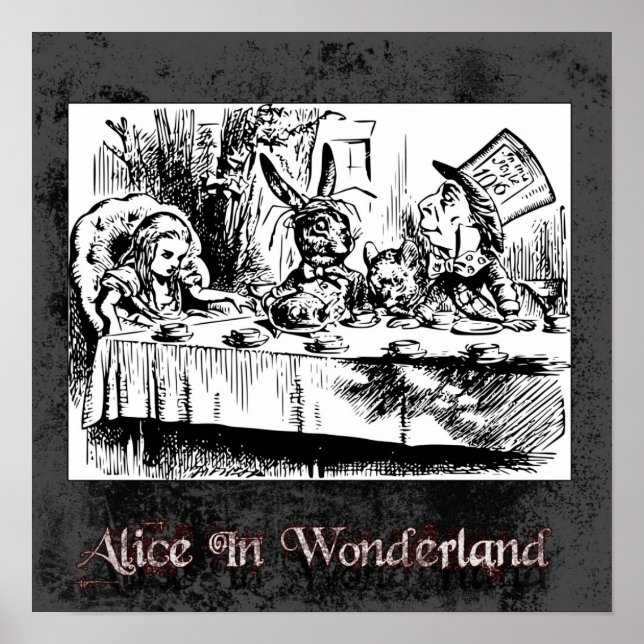 Alice In Wonderland 41 Poster (Front)