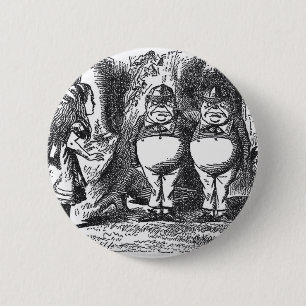 Alice in Wonderland 6 Cm Round Badge