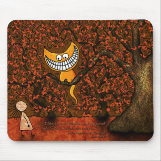 Alice in Wonderland - A Cheshire Cat Mouse Pad