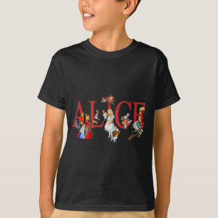 Alice In Wonderland and Friends T-Shirt