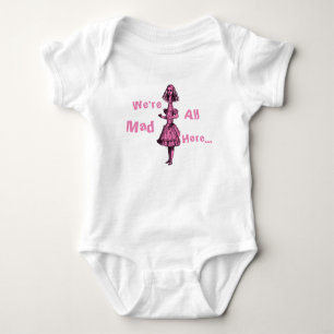 Alice in Wonderland Baby Bodysuit