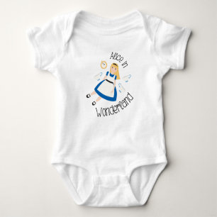 Alice In Wonderland Baby Bodysuit