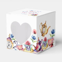 Alice in wonderland baby shower tea party favour