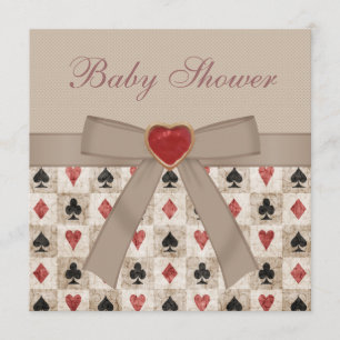 Alice in Wonderland Baby Shower Tea Party Invites