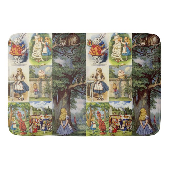 Alice in Wonderland Bathmat (Front)