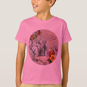 Alice in Wonderland Behind the Curtain T-Shirt