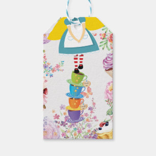 Alice in Wonderland Birthday Party Favour tags