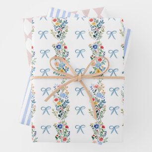 Alice in Wonderland Birthday Wrapping Paper Sheet