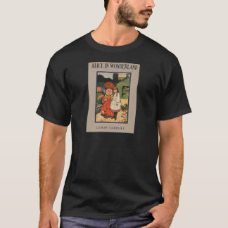 Alice in Wonderland Book Cover T-Shirt