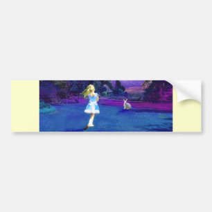 Alice in Wonderland Bumper Sticker