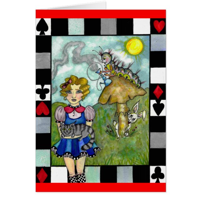Alice in Wonderland CARD (Front)