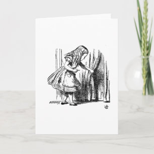 Alice in Wonderland Card