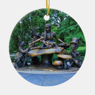 Alice in Wonderland - Central Park NYC #2 Ceramic Tree Decoration