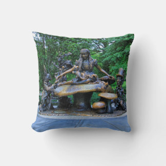 Alice in Wonderland - Central Park NYC #2 Cushion