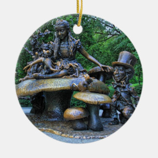 Alice in Wonderland - Central Park NYC Ceramic Tree Decoration
