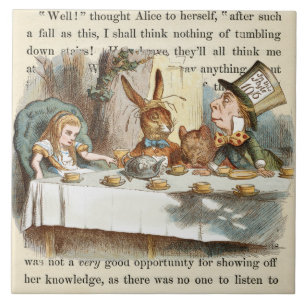 Alice In Wonderland  Ceramic Tile