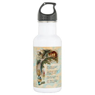 Alice in Wonderland Cheshire Cat Mad 532 Ml Water Bottle