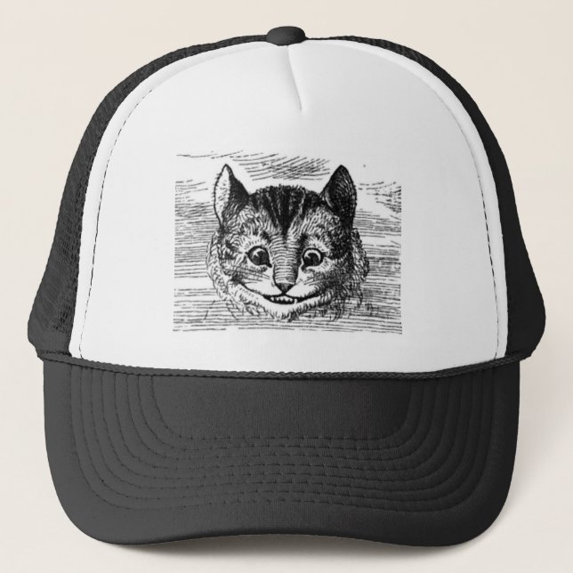 Alice in Wonderland Cheshire Cat Trucker Hat (Front)