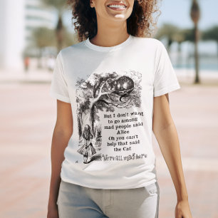 Alice in Wonderland; Cheshire Cat with Alice T-Shirt