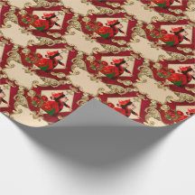 Alice in Wonderland Christmas Wrapping Paper