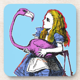 Alice in Wonderland Cork Coaster Set