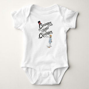 Alice In Wonderland 'Curiouser and Curiouser' Baby Bodysuit